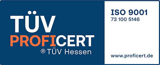 TÜV Profi Cert ISO 9001